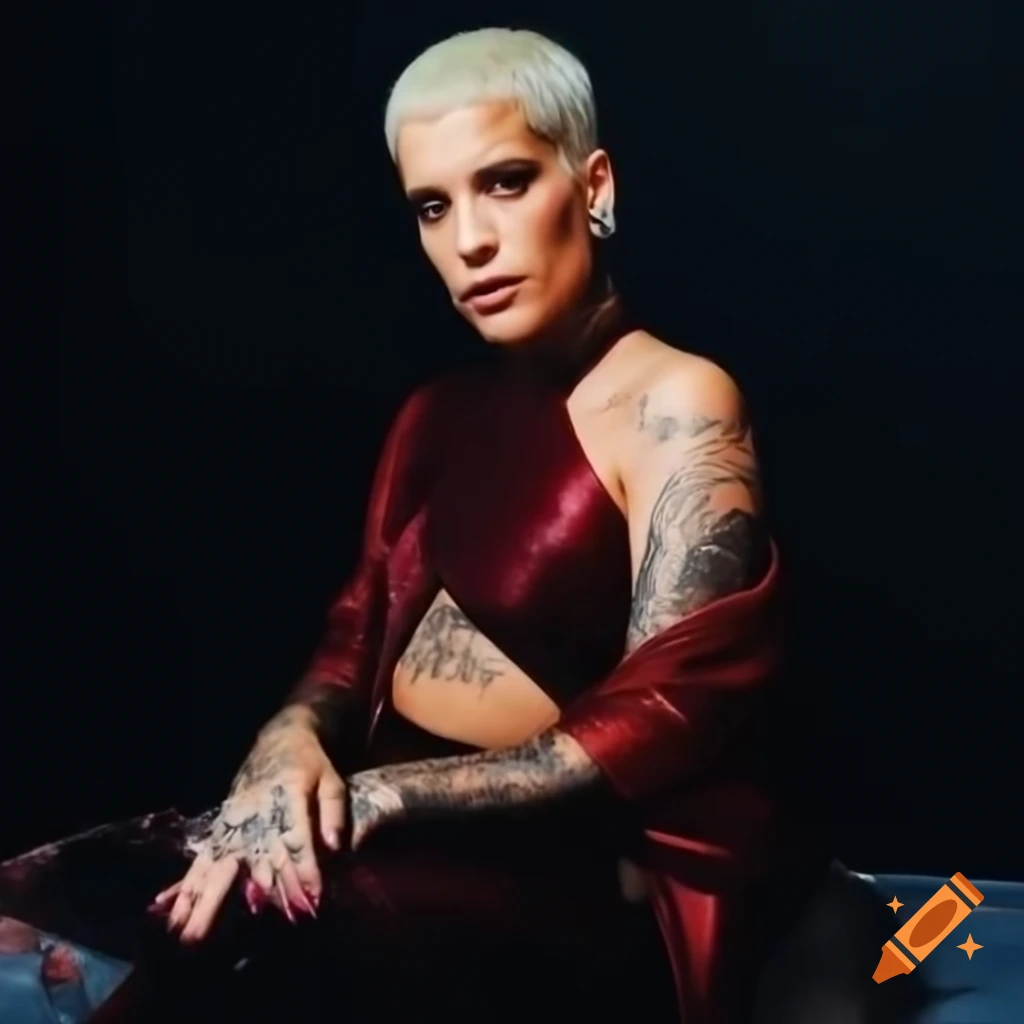 Album art inspired by Halsey's upcoming album The Great Impersonator