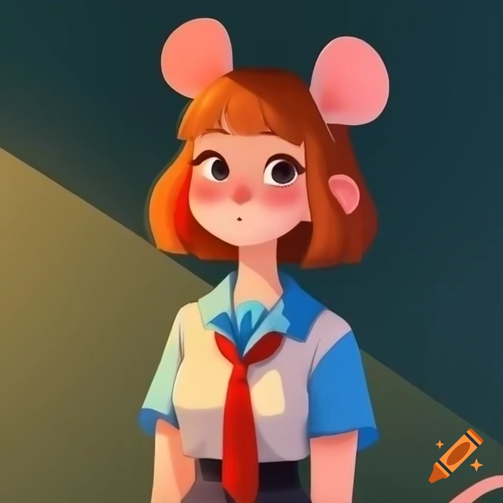 Chibi Style Girl Crying In Lowkey Lighting On Craiyon