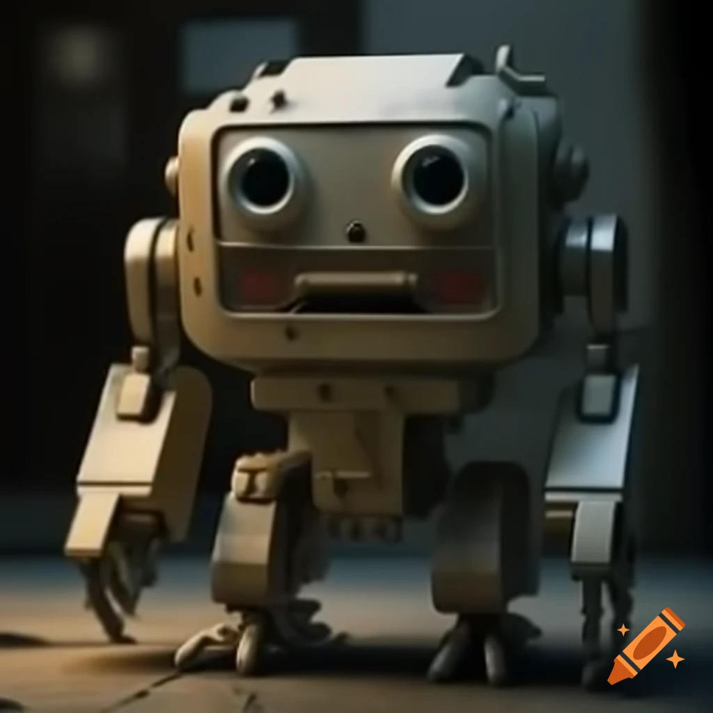 Robot in a minimalist design