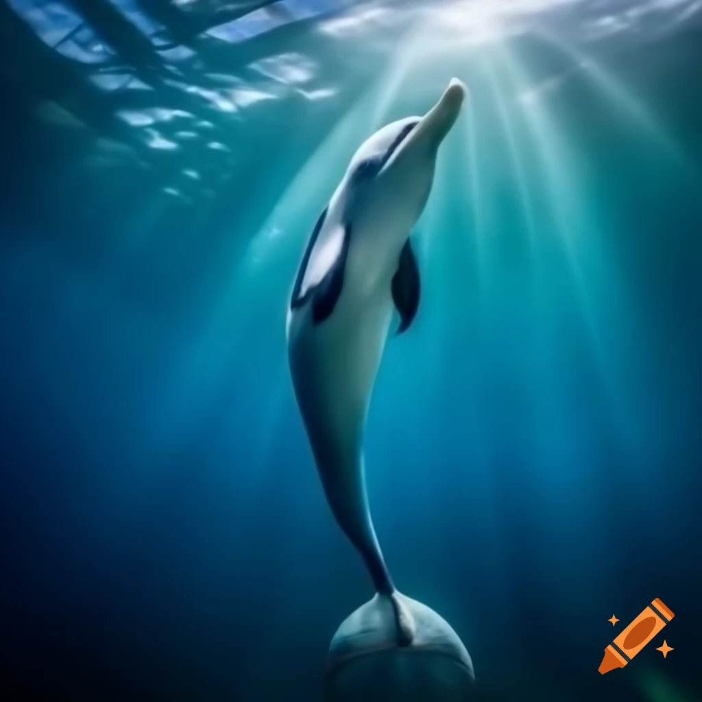 Mermaid hybrid with dolphin features