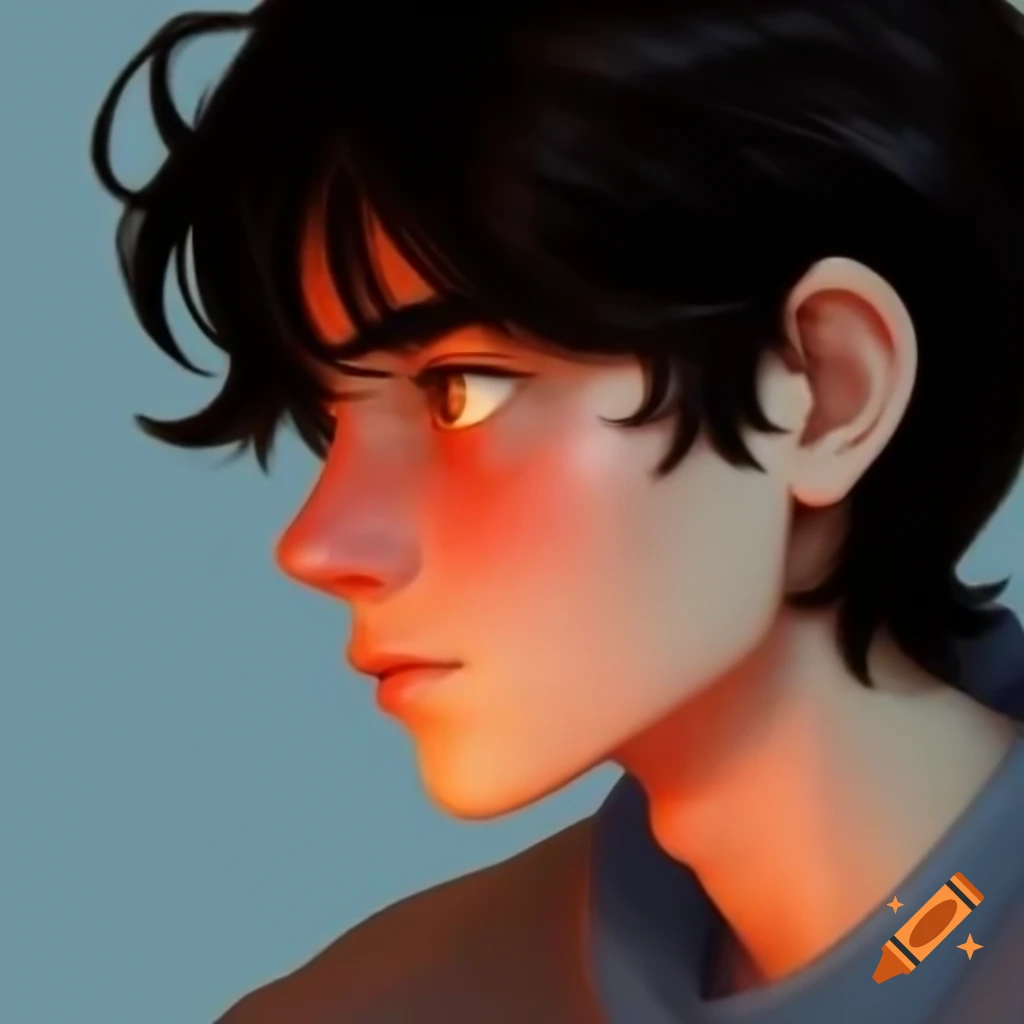 Male animated profile for Discord