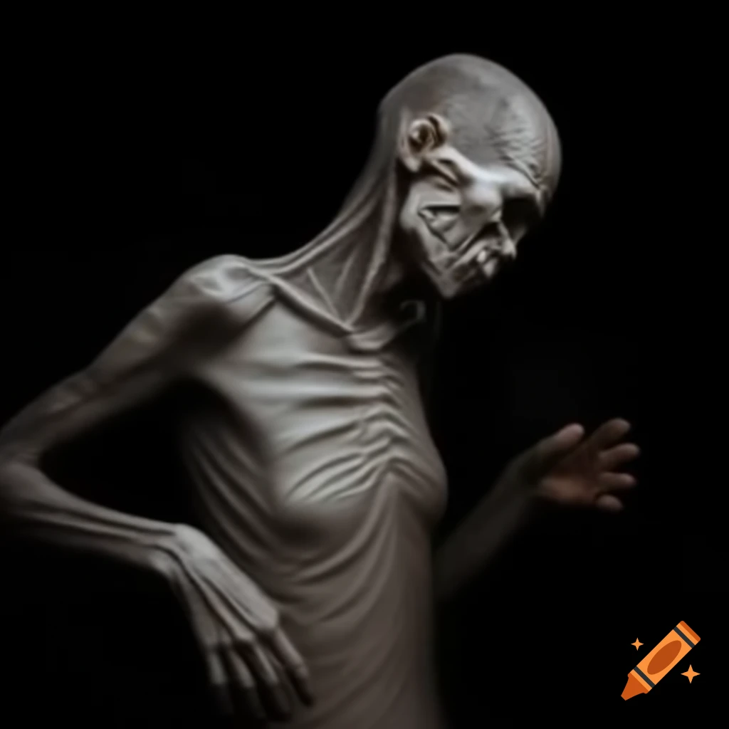 Skinwalker emerging from shadows