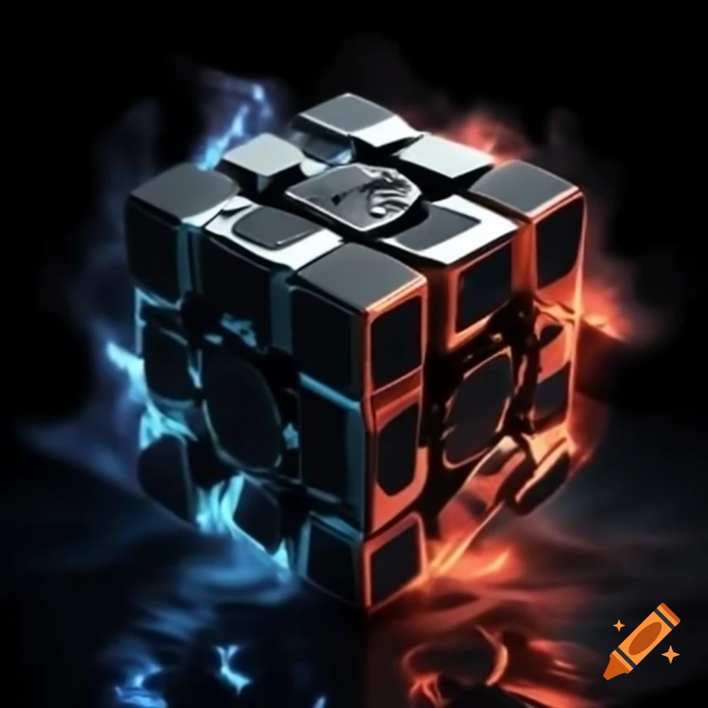 Modern speed cube from another galaxy