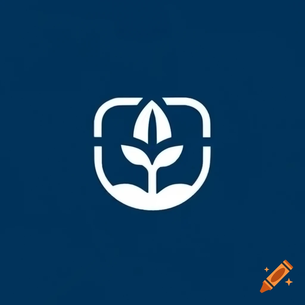 Minimalistic farm logo design