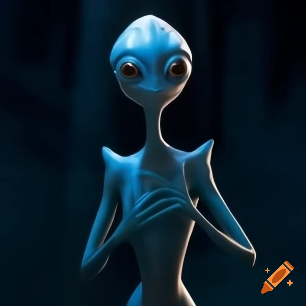 Diverse Zarkothian aliens displaying curiosity and caution
