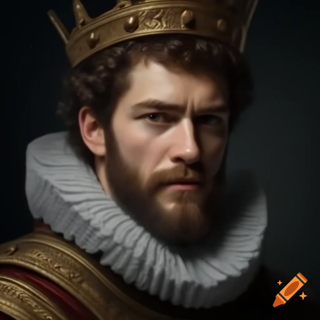Realistic portrait of a renaissance prince on craiyon
