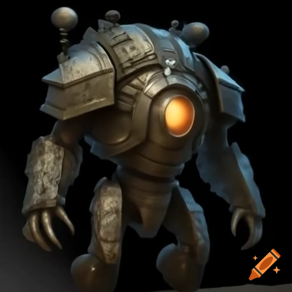 Dieselpunk enemy unit design concept from Iron Harvest
