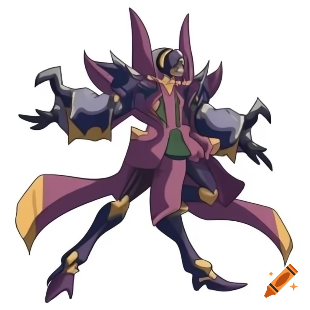 Detailed Yu-Gi-Oh card art featuring epic black knight in bulky armor