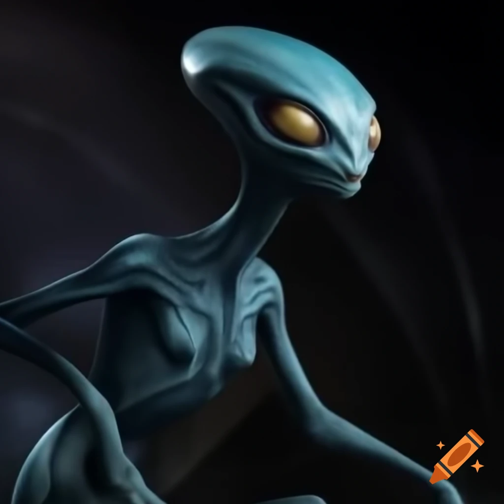 Skrellian aliens guarding the Zarkothian stronghold, ready for defense