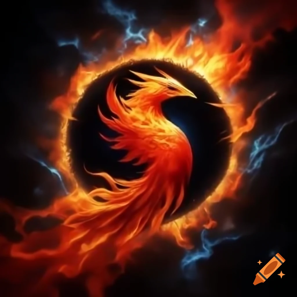 Phoenix themed profile image for WhatsApp group