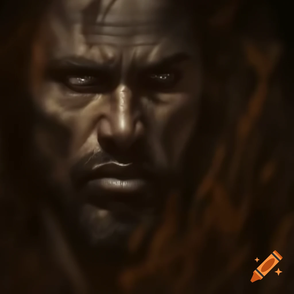 Artistic representation of Cain and Abel from biblical narrative