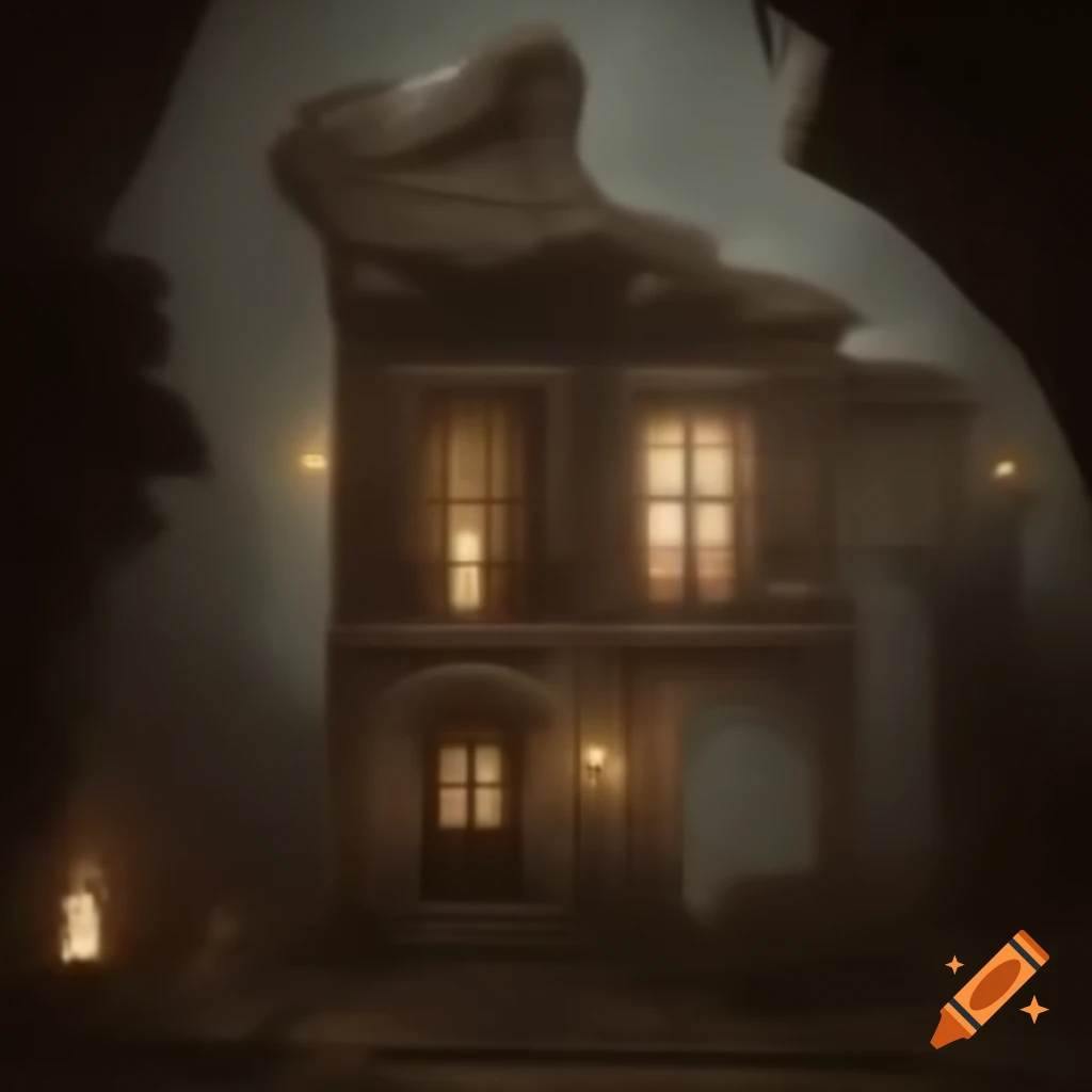 Haunted house or scary home