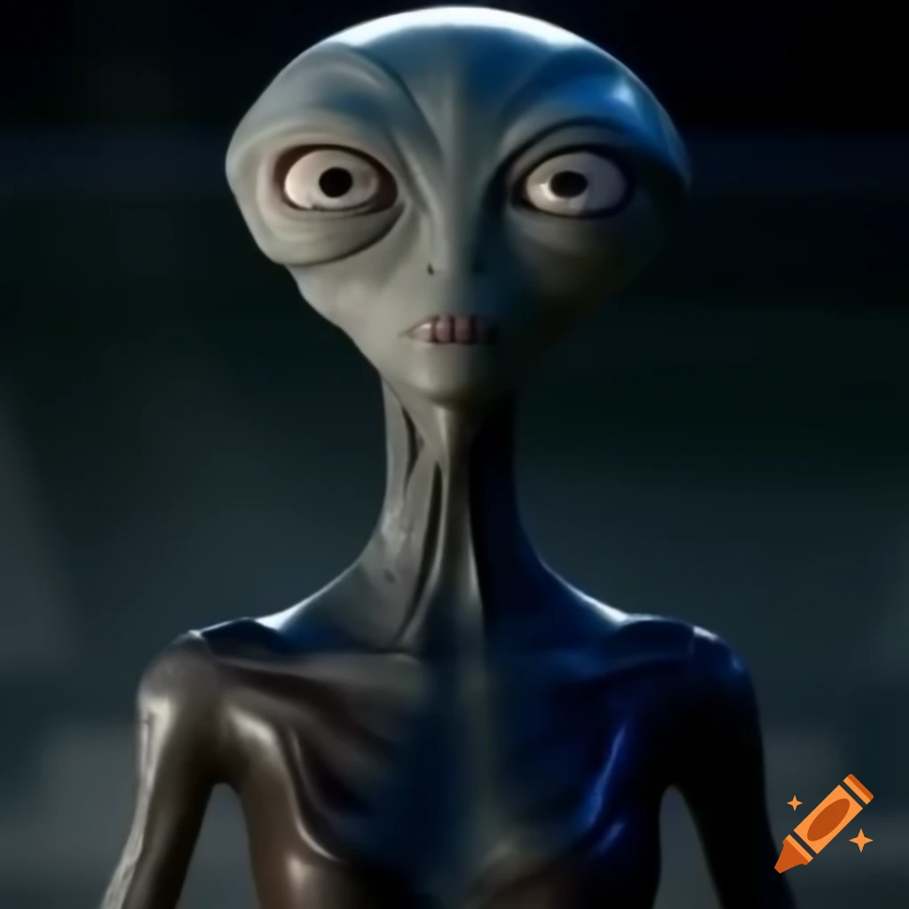 Beautiful Zarkothian humanoids in Queen's chambers aboard alien mothership