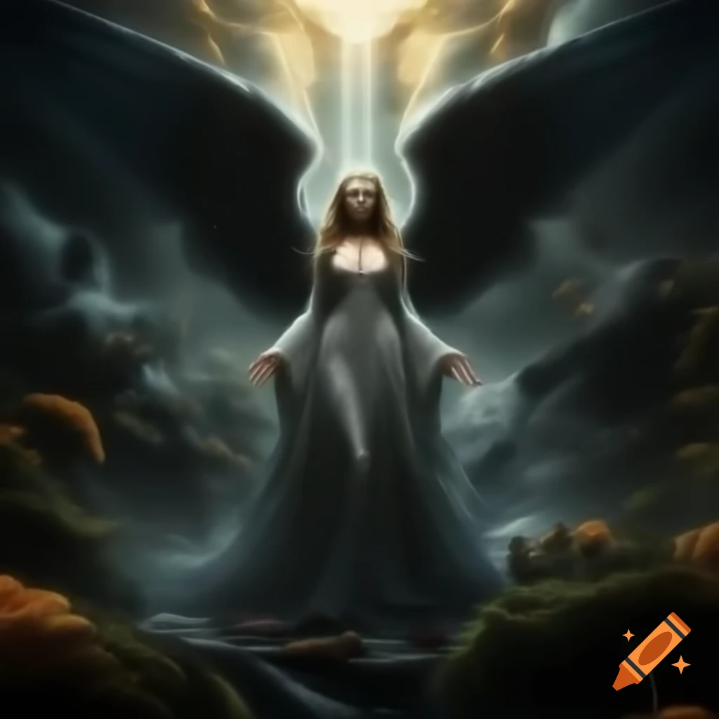 Alien battle scene aboard Zarkothian Mothership with Angel Vampire Queen