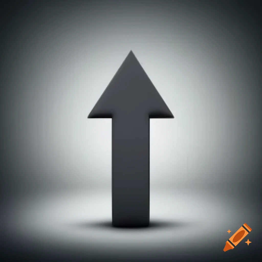 Simple dark grey arrow on light background, 200x100 pixels