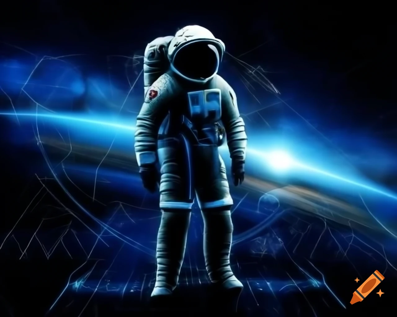 Futuristic background featuring the brand name 'Technaut', symbolizing digital exploration