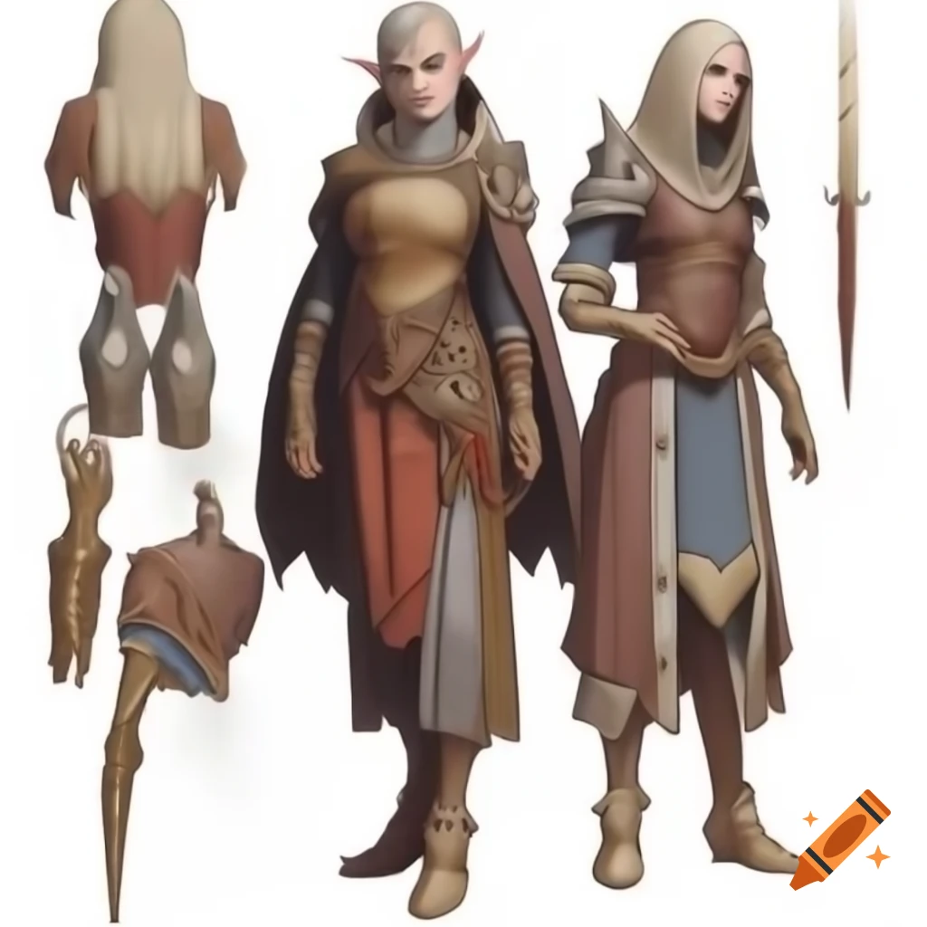 Female Dalish elf Inquisitor in casual medieval-inspired outfit from Dragon Age