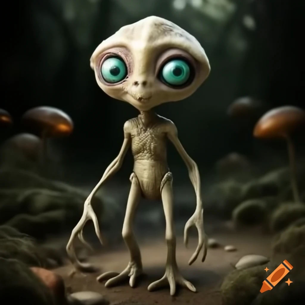 Real-life interpretation of a psychic Star Trek alien