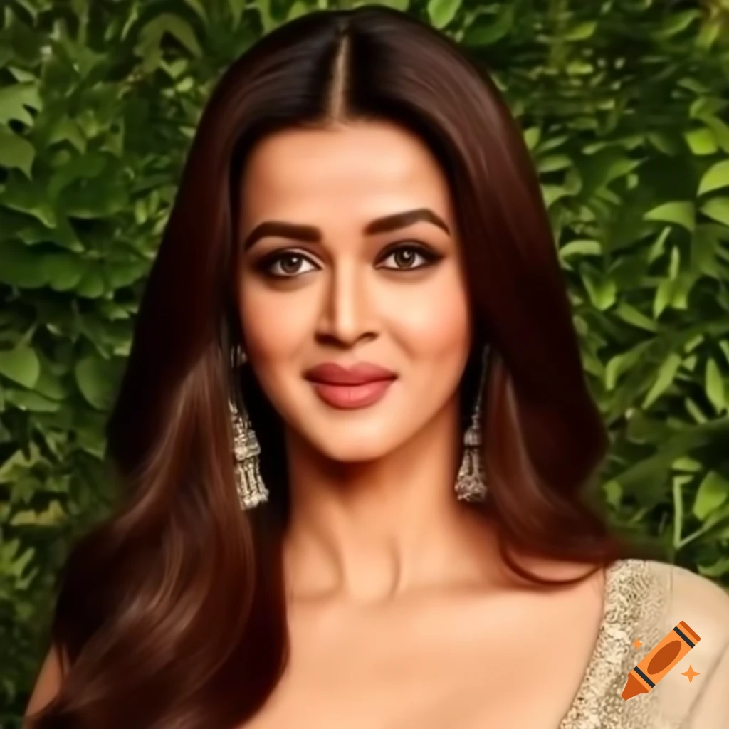 Woman With Blended Features Of Aishwarya Rai Scarlett Johansson And 