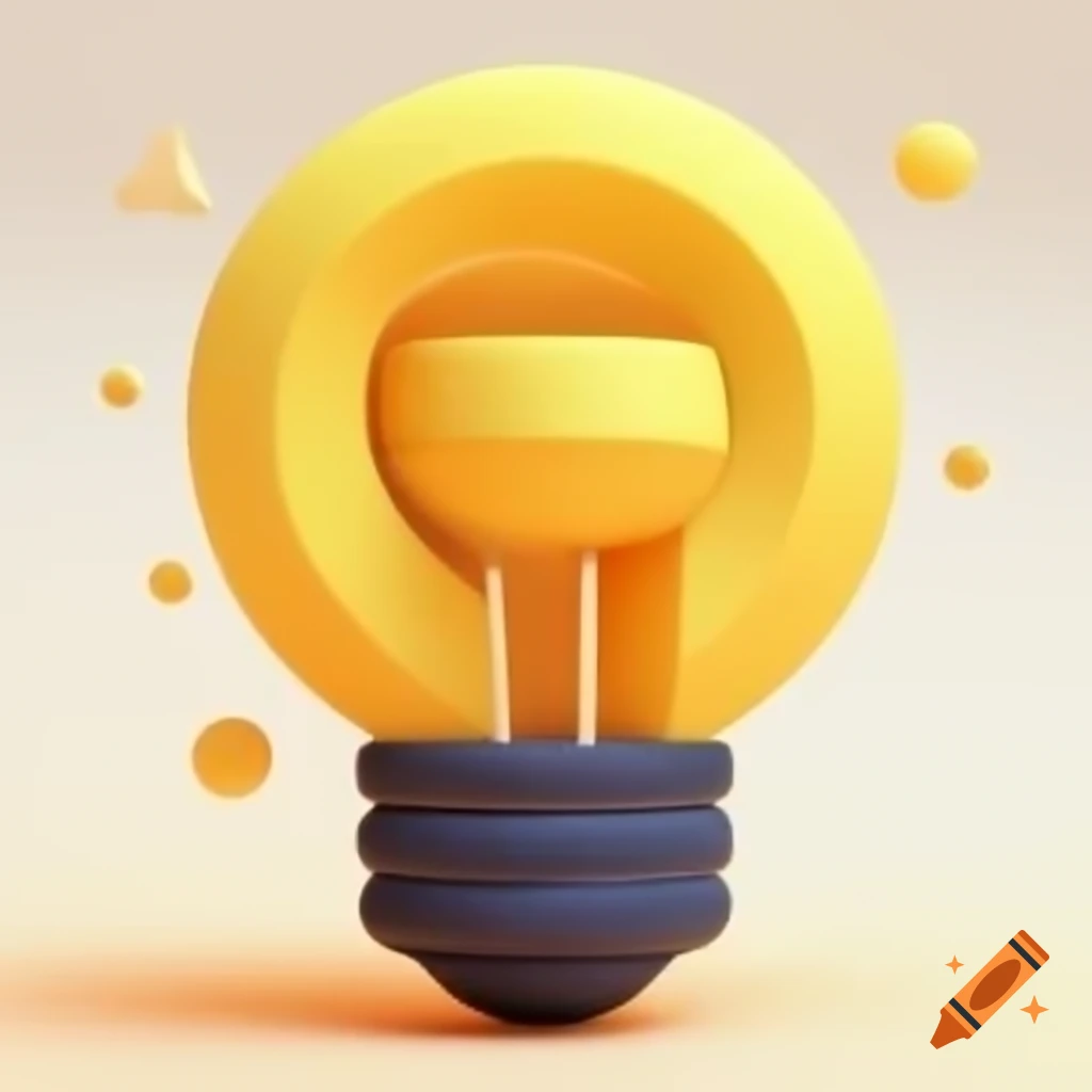 3D depiction of artificial intelligence concept using black, yellow, and white colors