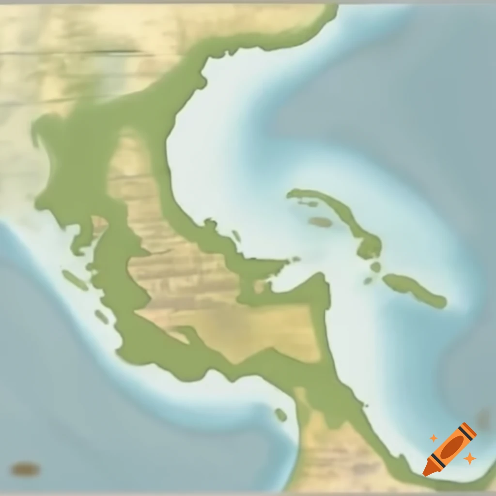 Detailed 4k map of Cuba