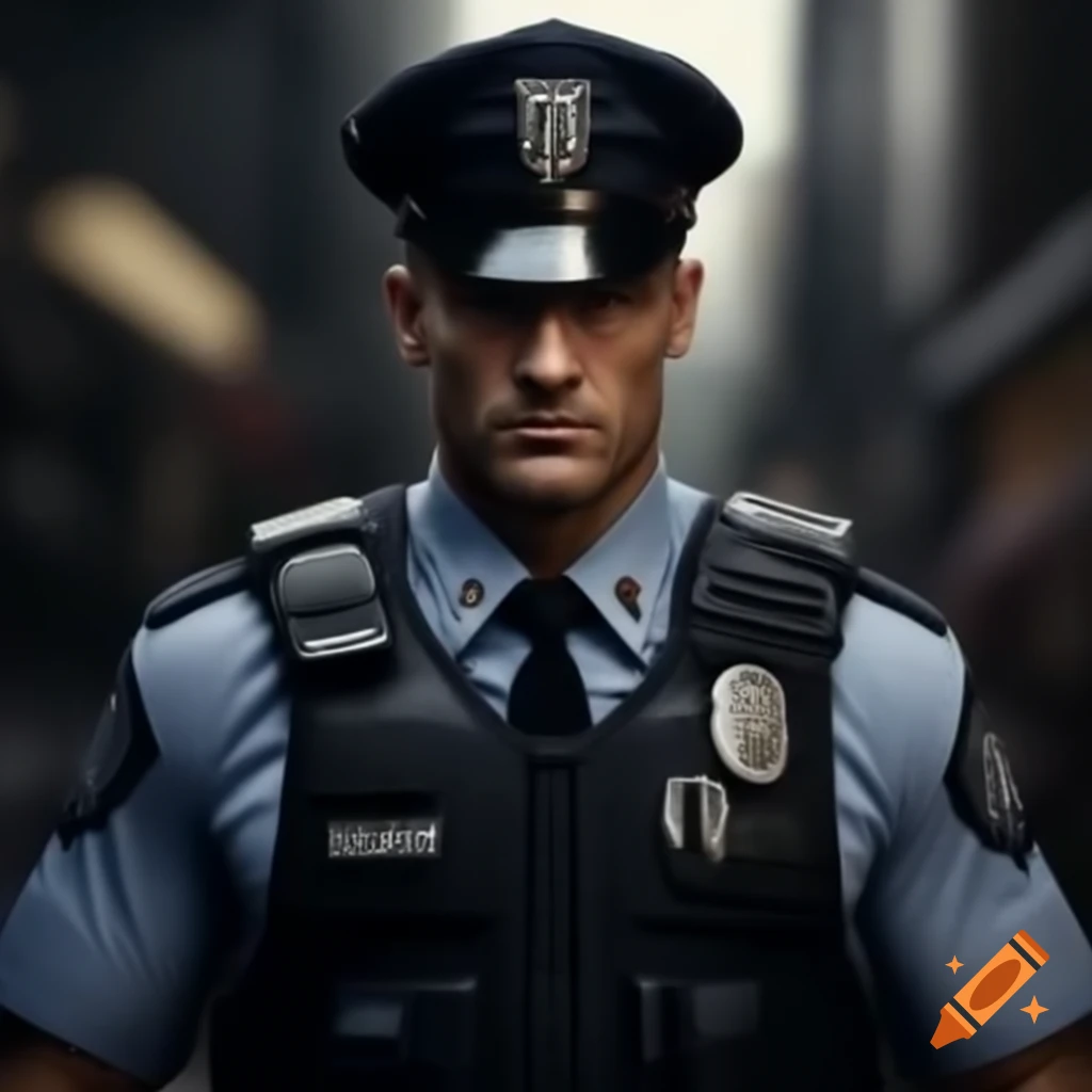 police-officer-at-crime-scene-where-individual-fell-from-house-roof-on