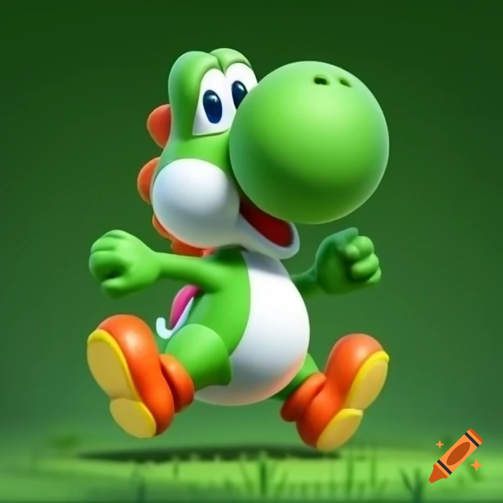 Yoshi character from video games