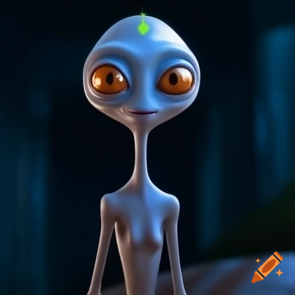 Diverse Zarkothian aliens displaying curiosity and caution