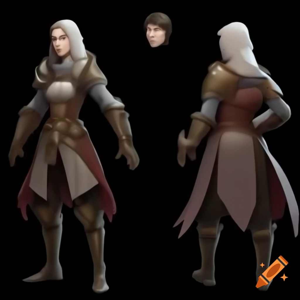 Female dalish elf in casual wear inspired by medieval aesthetics ...