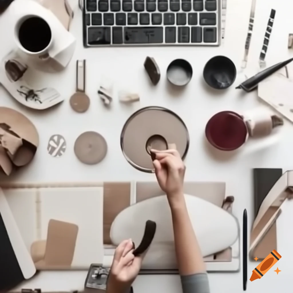 Crafting materials and tools for creative projects