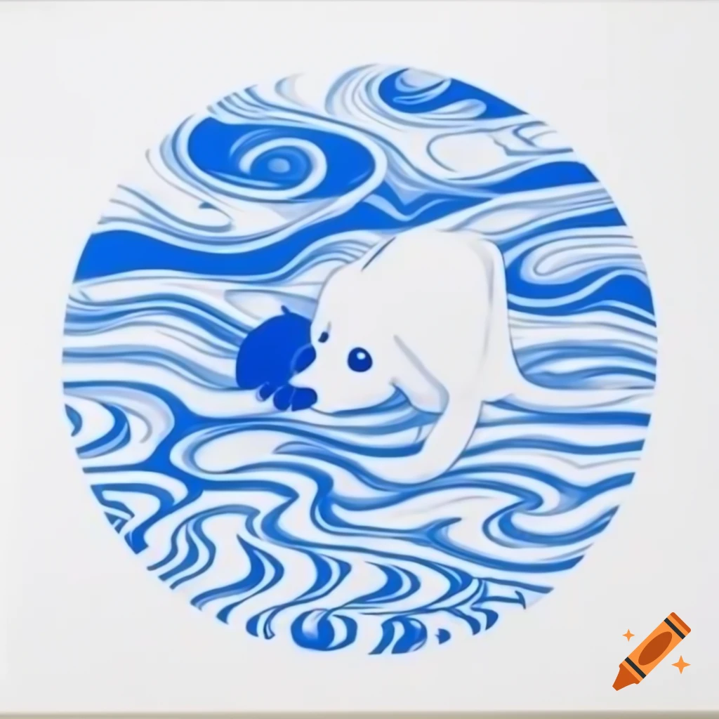 Super minimal cartoon featuring animal people in wabi sabi style