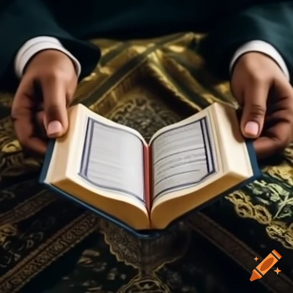 Qari reciting the Holy Quran