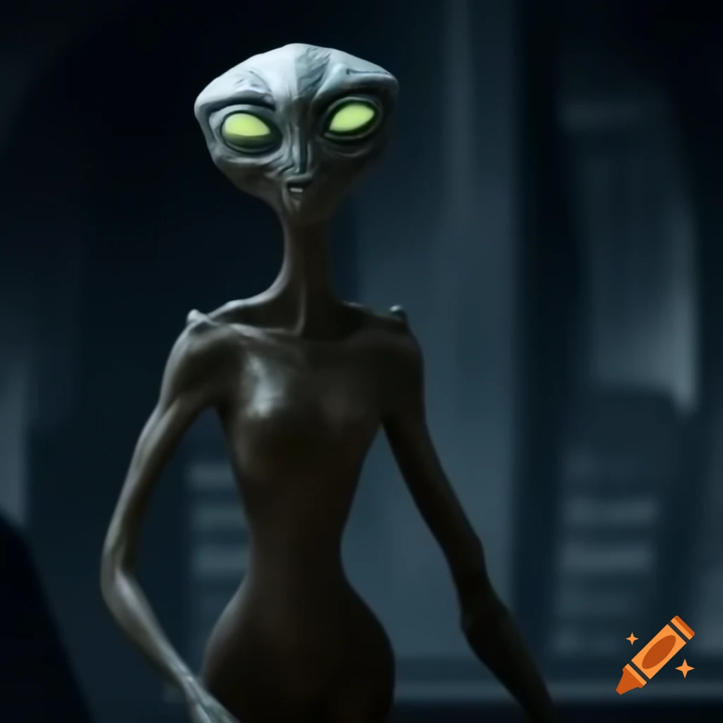 Group of diverse alien humanoids within Mothership transport chambers