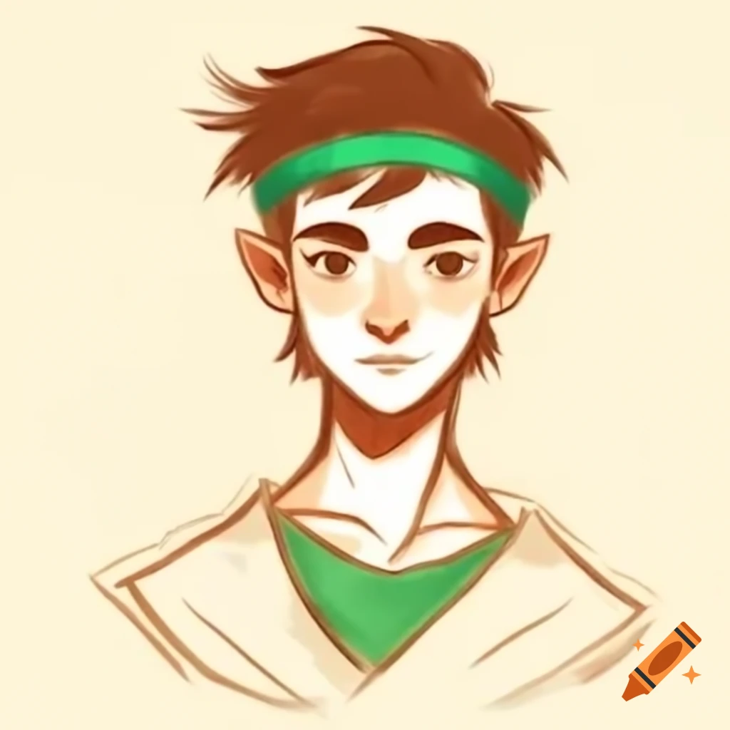 Young Man In Heroic Fantasy World With Green Band In Hair On Craiyon young-man-in-heroic-fantasy-world-with-green-band-in-hair-on-craiyon