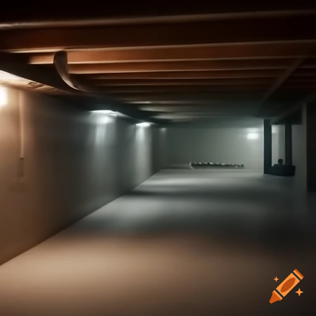Undefined space with potential uses, possibly a basement