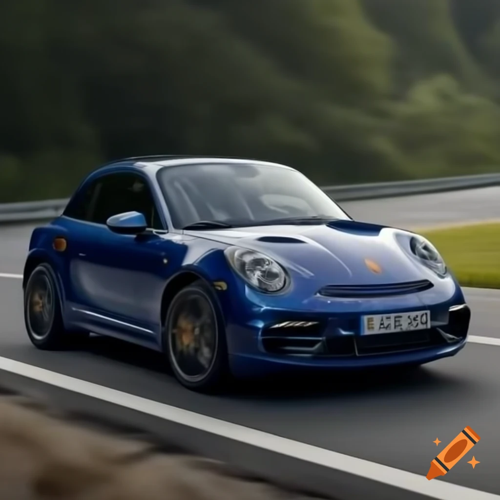 Compact Porsche 911 resembling a smart fortwo