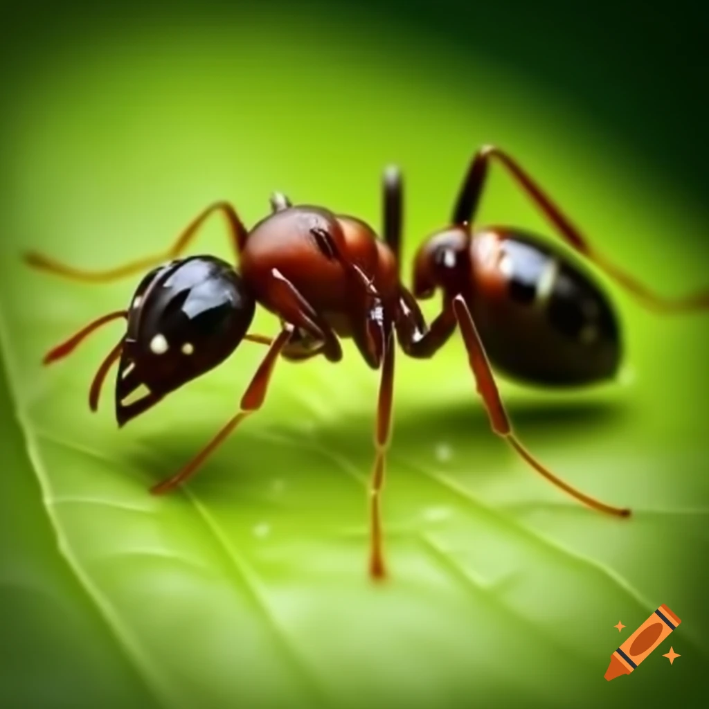 Close-up of an ant