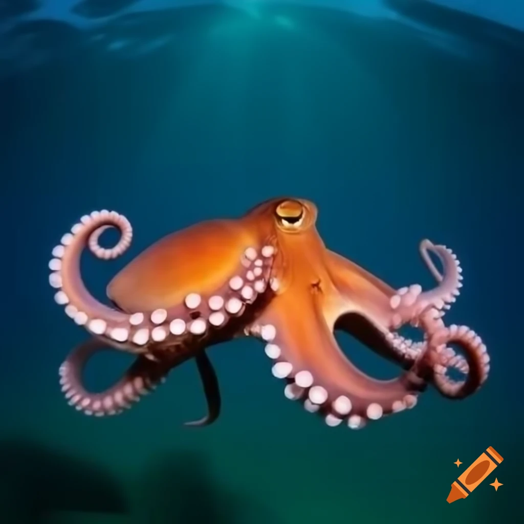 Stylized octopus profile image