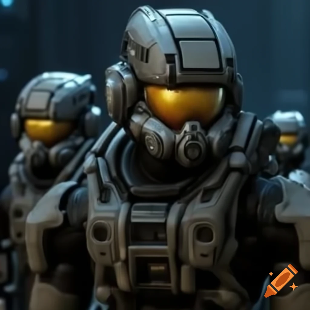 Titanfall pilots in futuristic combat gear