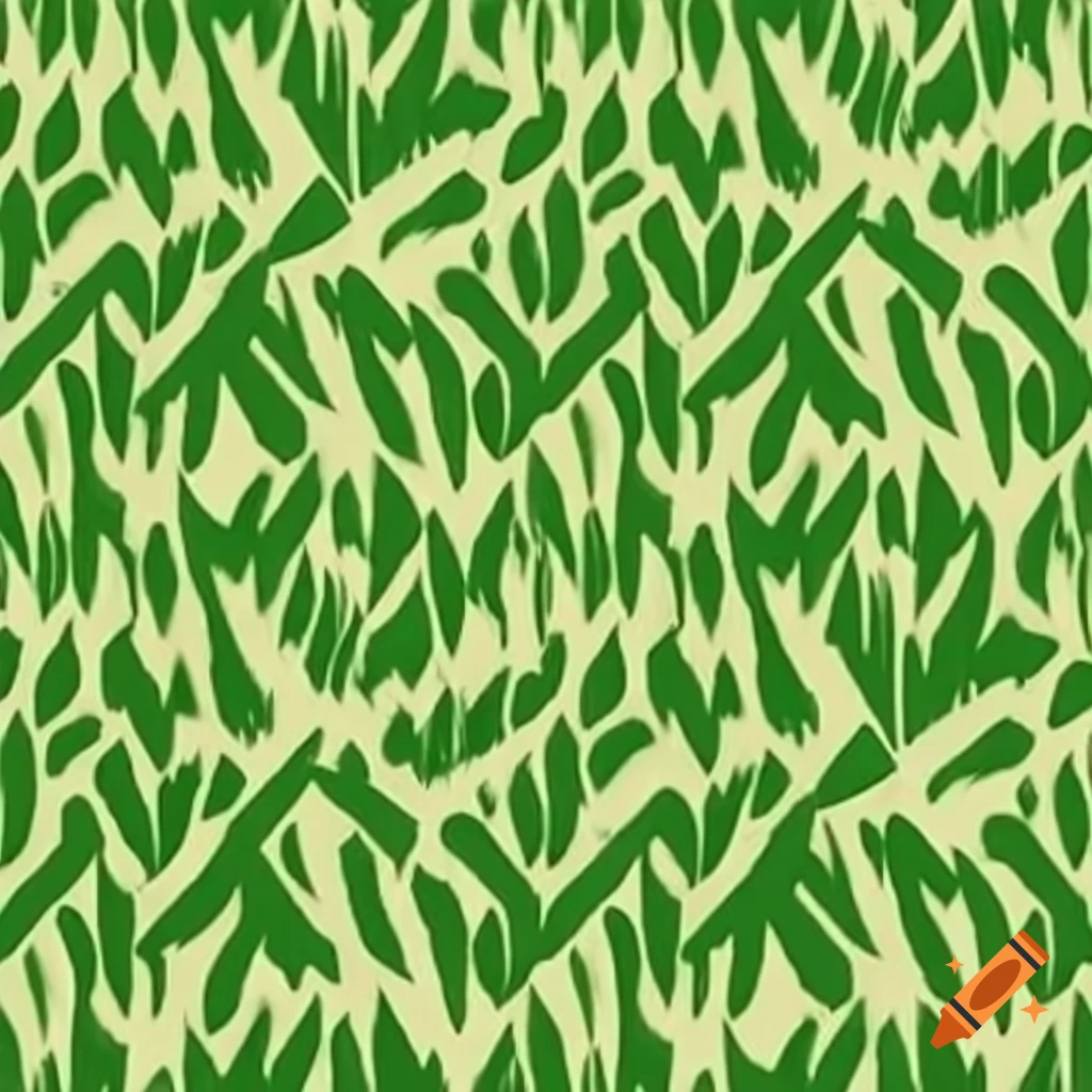 Stylized patterns of grass