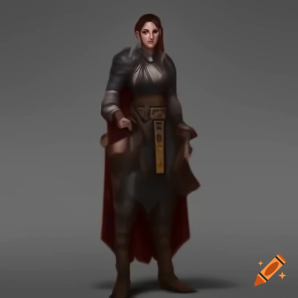 Female Dalish elf in casual clothing inspired by medieval and historical aesthetics