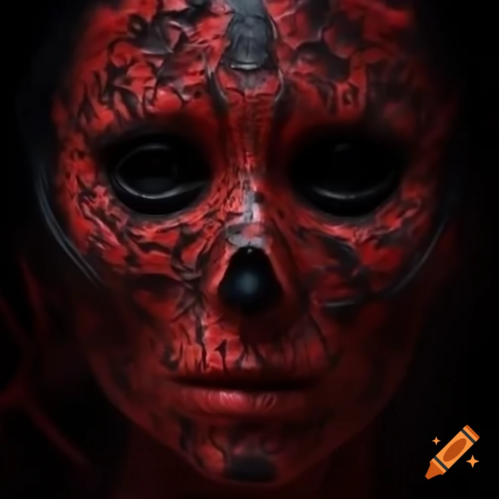 Intricate depiction of a tormented ghost expressing extreme anxiety
