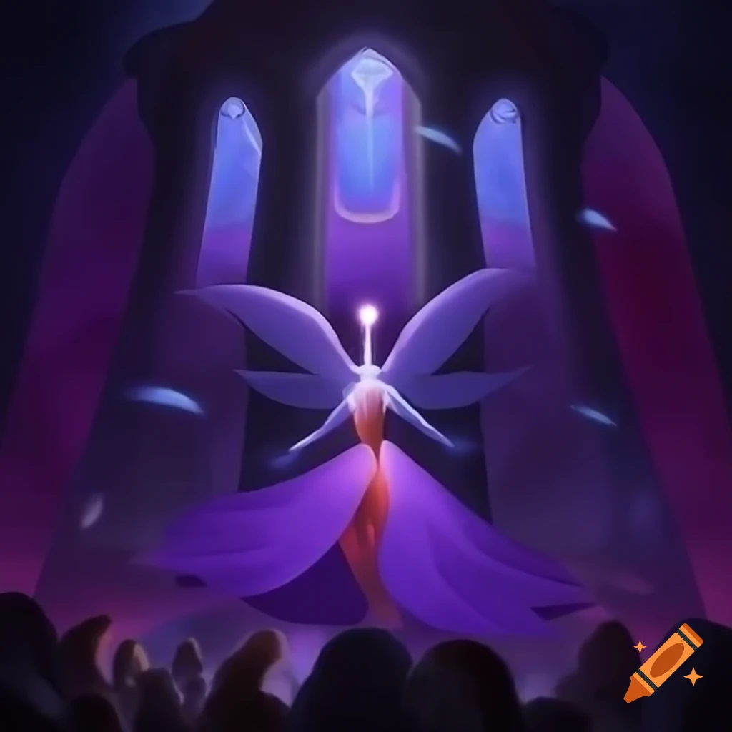 Zarkothian Queen Alien character with supernatural powers and dramatic backstory