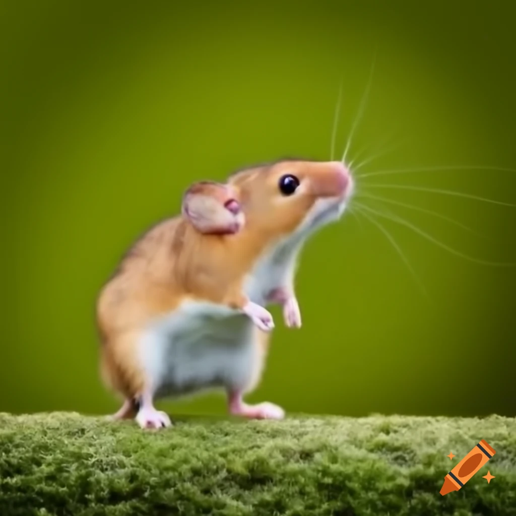 Mouse on a surface