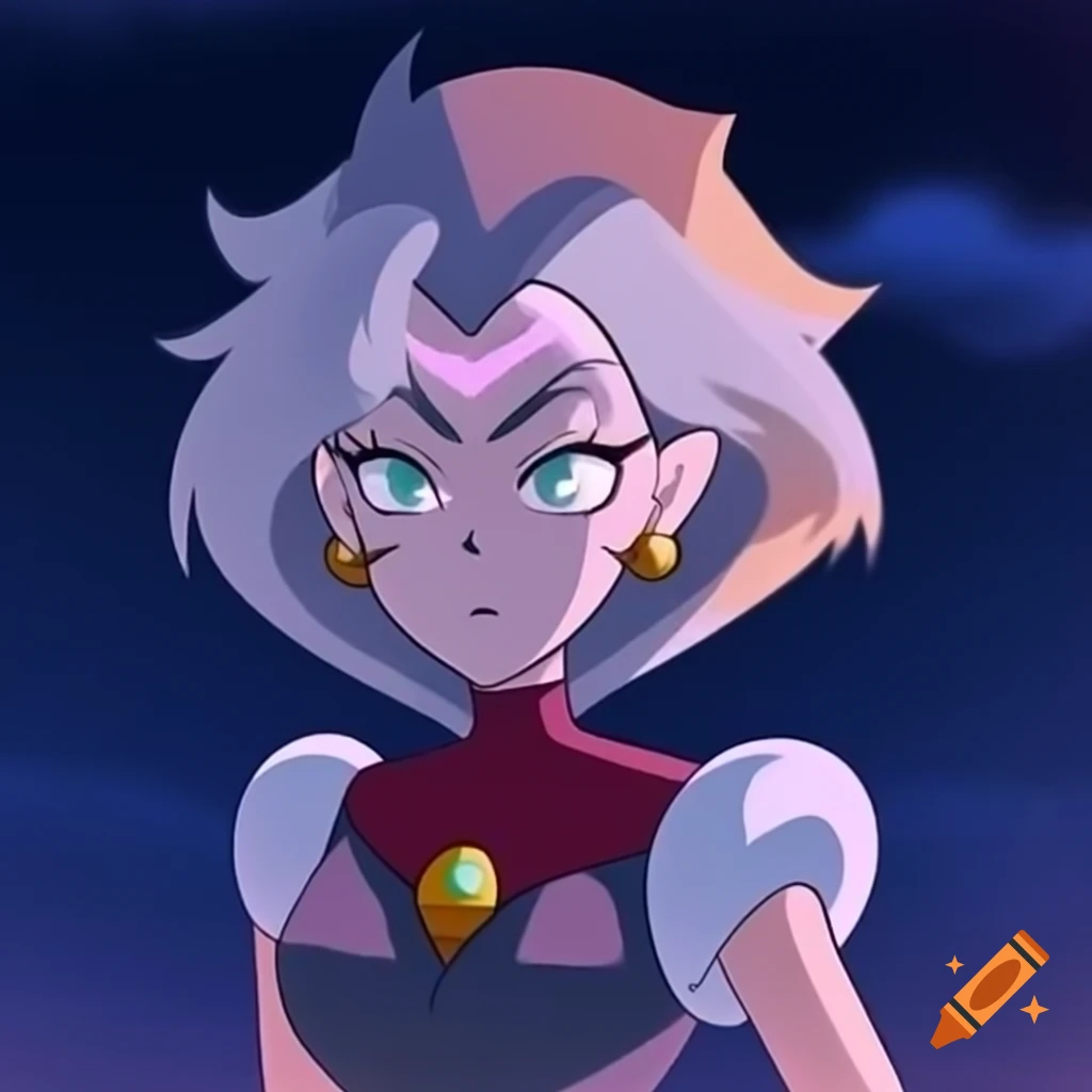 Eda from 'The Owl House' facing off against Sailor Moon