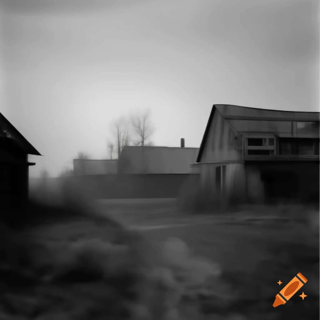 Abandoned village in Poland, 1942 historical context