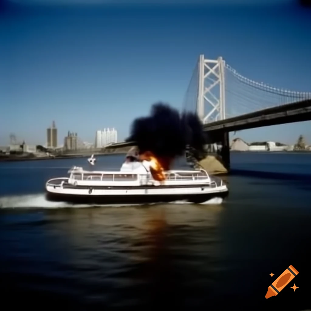 Ferry explosion near Crescent City Connection bridge in New Orleans