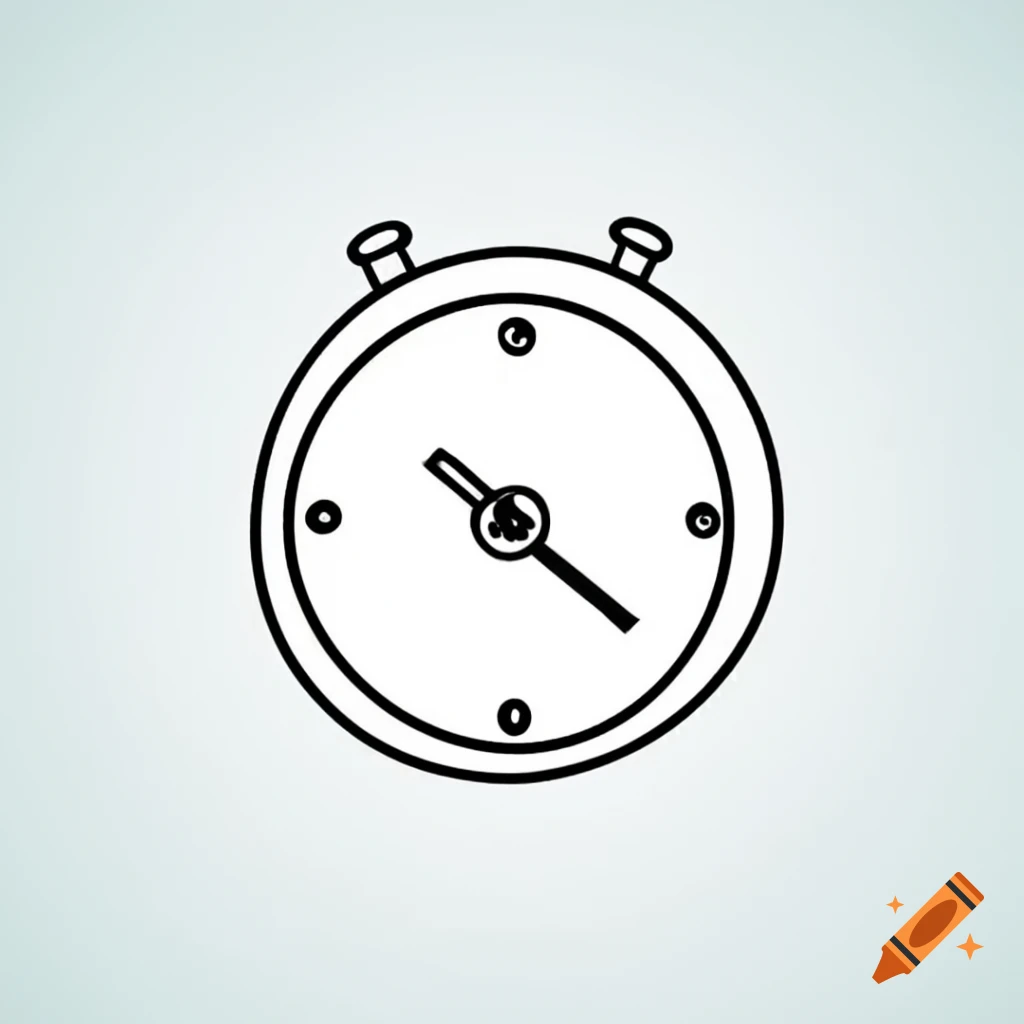 Clock on Craiyon