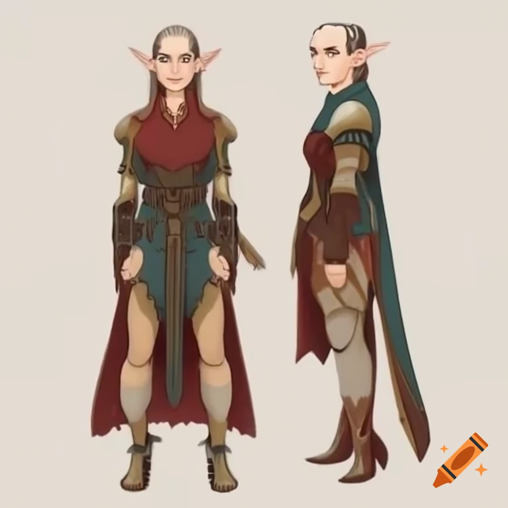 Female Dalish elf in casual medieval-inspired outfit from Dragon Age: Inquisition