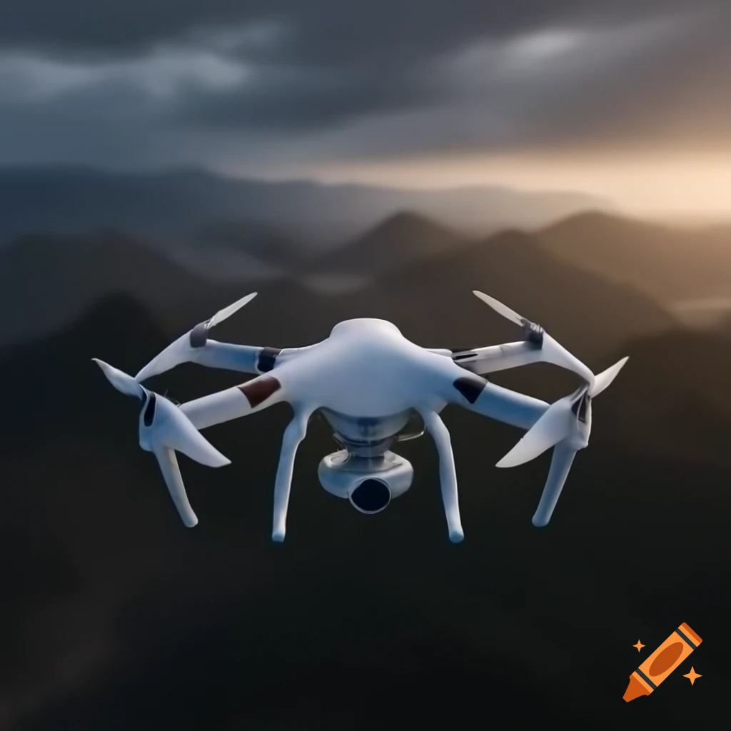 Drone providing alerts in disaster areas